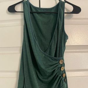 Shein size small green tank top